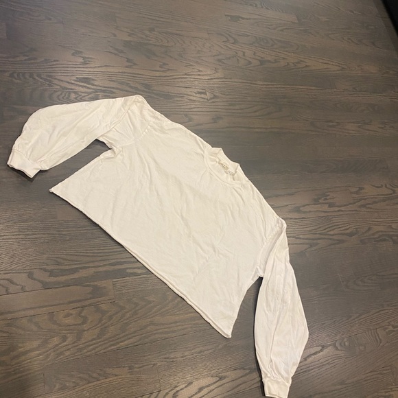 TRULY MADLY DEEPLY CROPPED OVERSIZED LONGSLEEVE - Picture 2 of 3